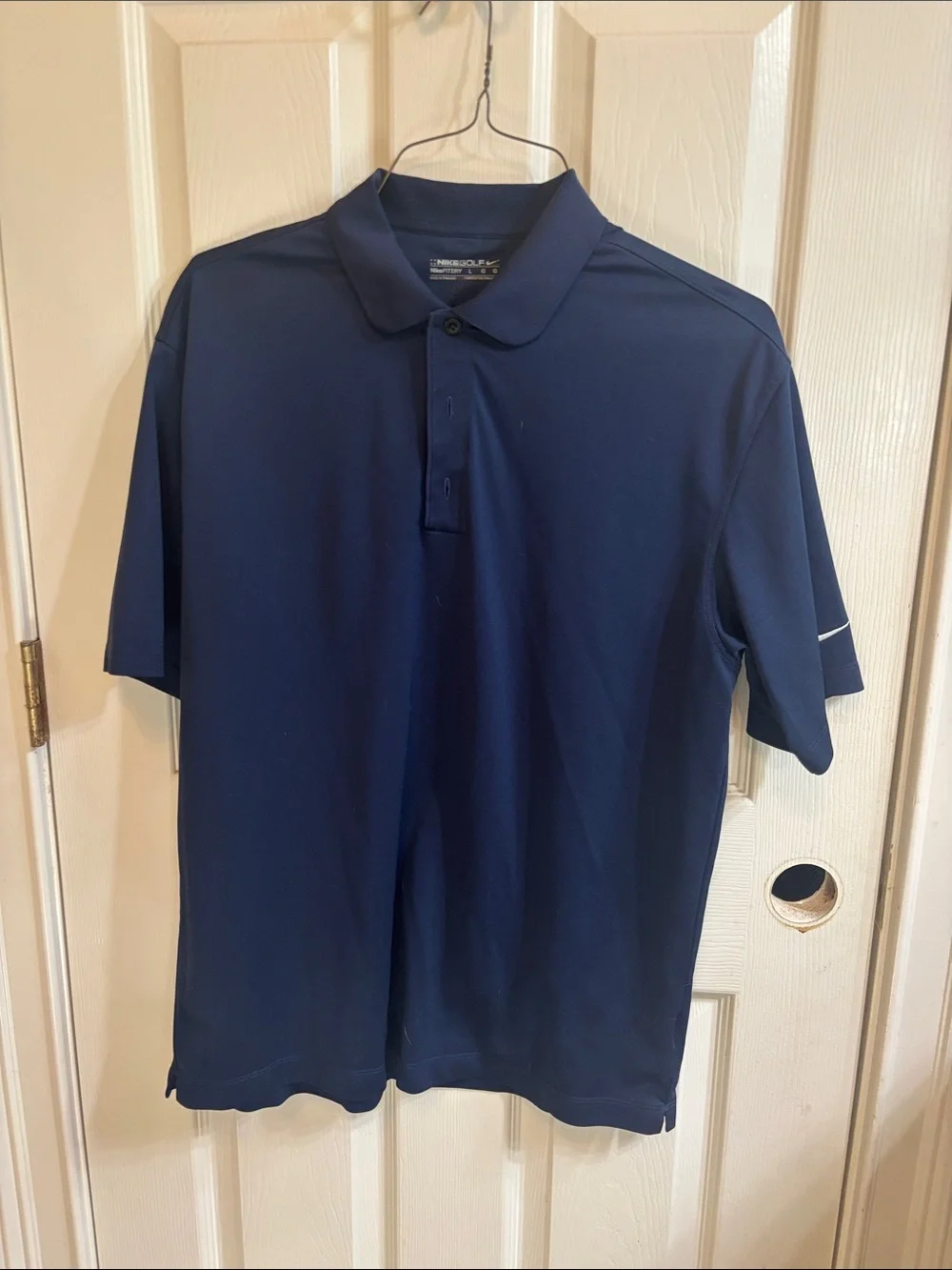 Nike Men's Navy Blue Performance Polo